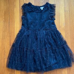 Cat & Jack black/gold dress Girls Size 10/12 Plus